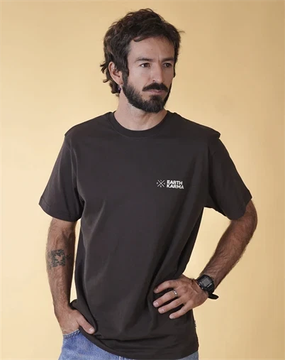 Elsk - Earth Karma Brushed T-Shirt - Black